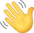 waving